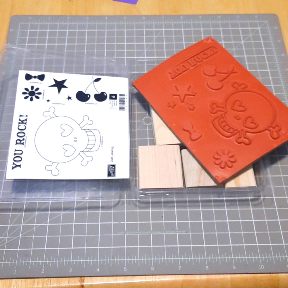 Just Jawing Rubber stamp set